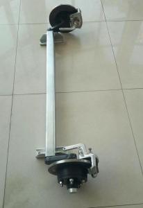 Rubber torsion Axle with Mechanical Disc Brake