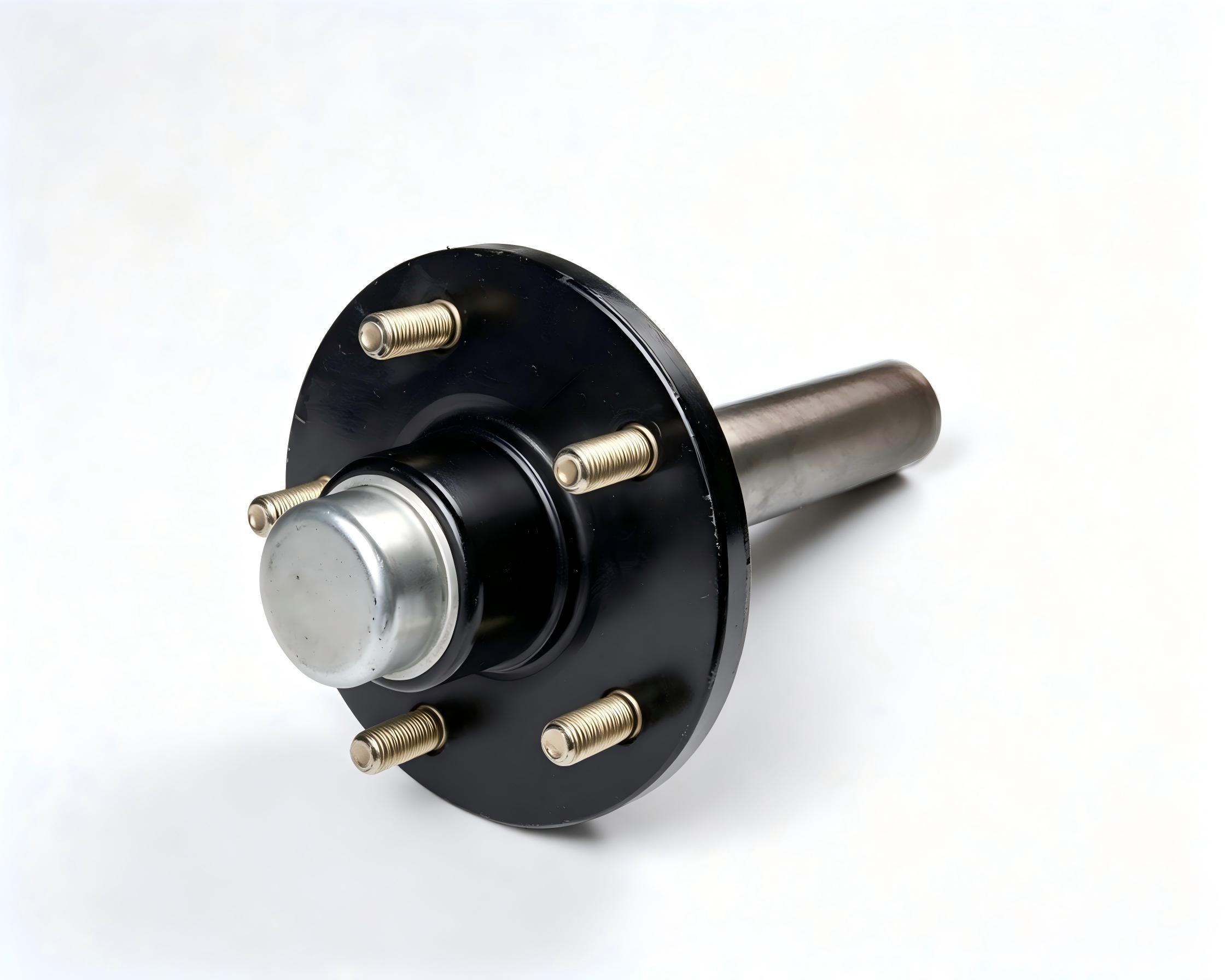 -1000kg Round Half Trailer Axle Without Brake