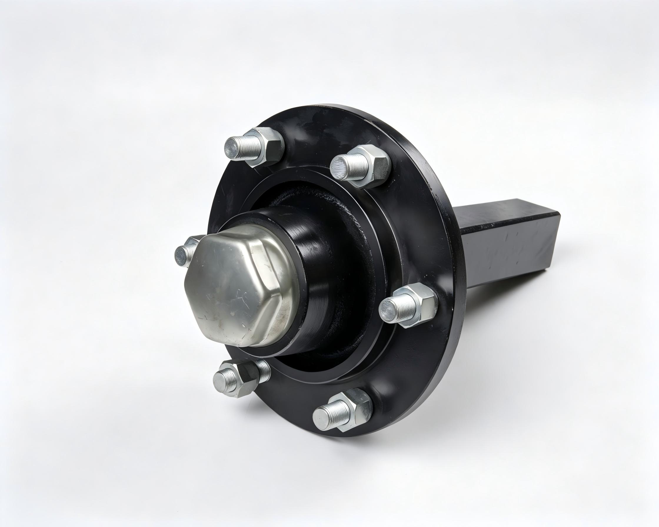 -3500kg Straight Half Trailer Axle Without Brake