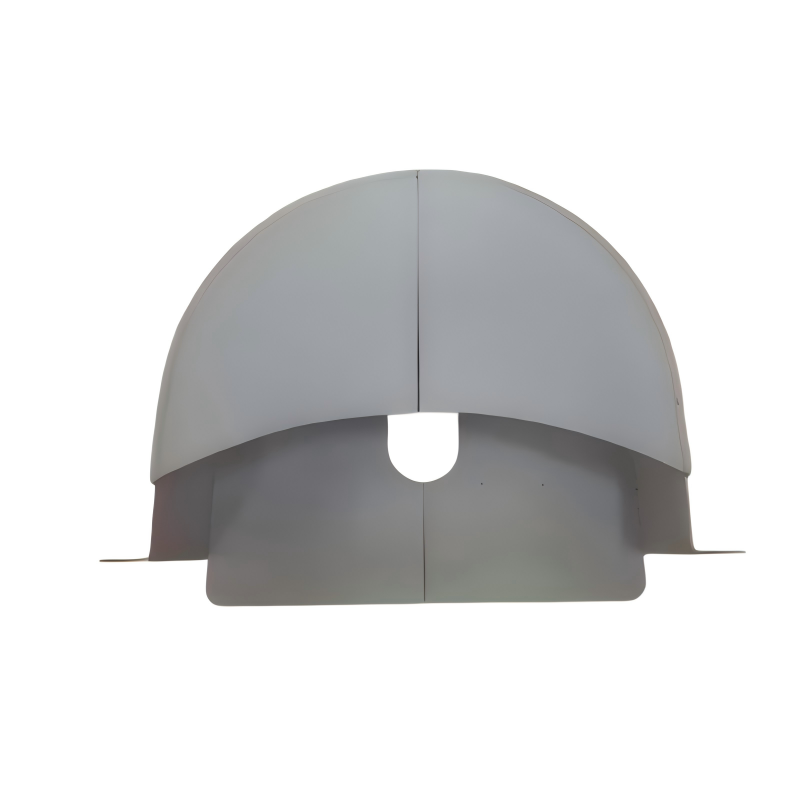 -Custom Mild Steel Belt Guard, Split Half Round Machine Belt Shield