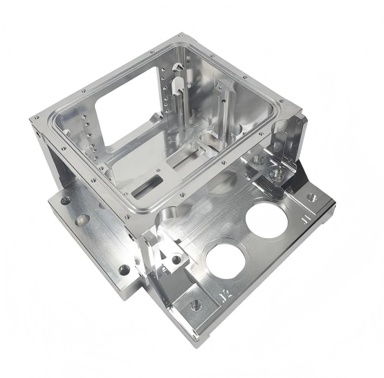 -High Precision Custom 5-Axis CNC Machined Aluminum Enclosure