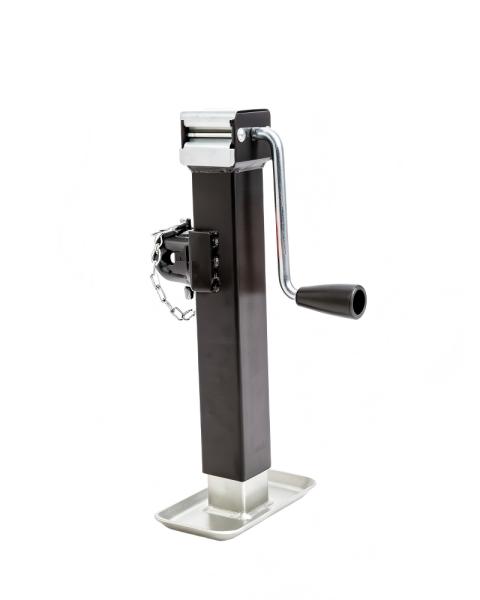 2000lbs 5000lbs Side Wind Square Tube Trailer Jack with Pipe Mount 10 Travel