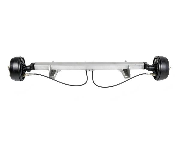 750kg Torsion Axle with Mechanical Brake