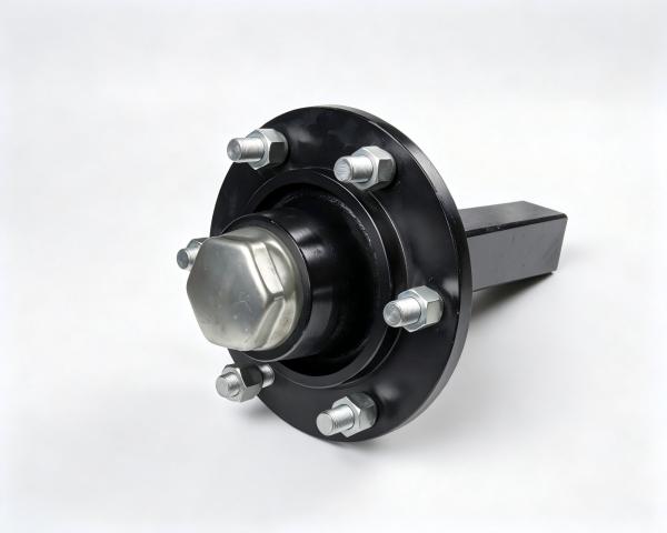 3500kg Straight Half Trailer Axle Without Brake