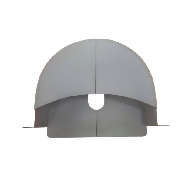 Custom Mild Steel Belt Guard, Split Half Round Machine Belt Shield
