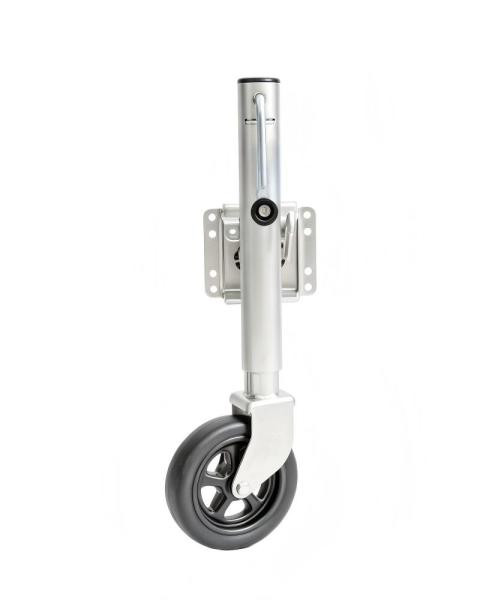 Side Wind Swivel Plate Marine Jack with Single 8'' Wheel